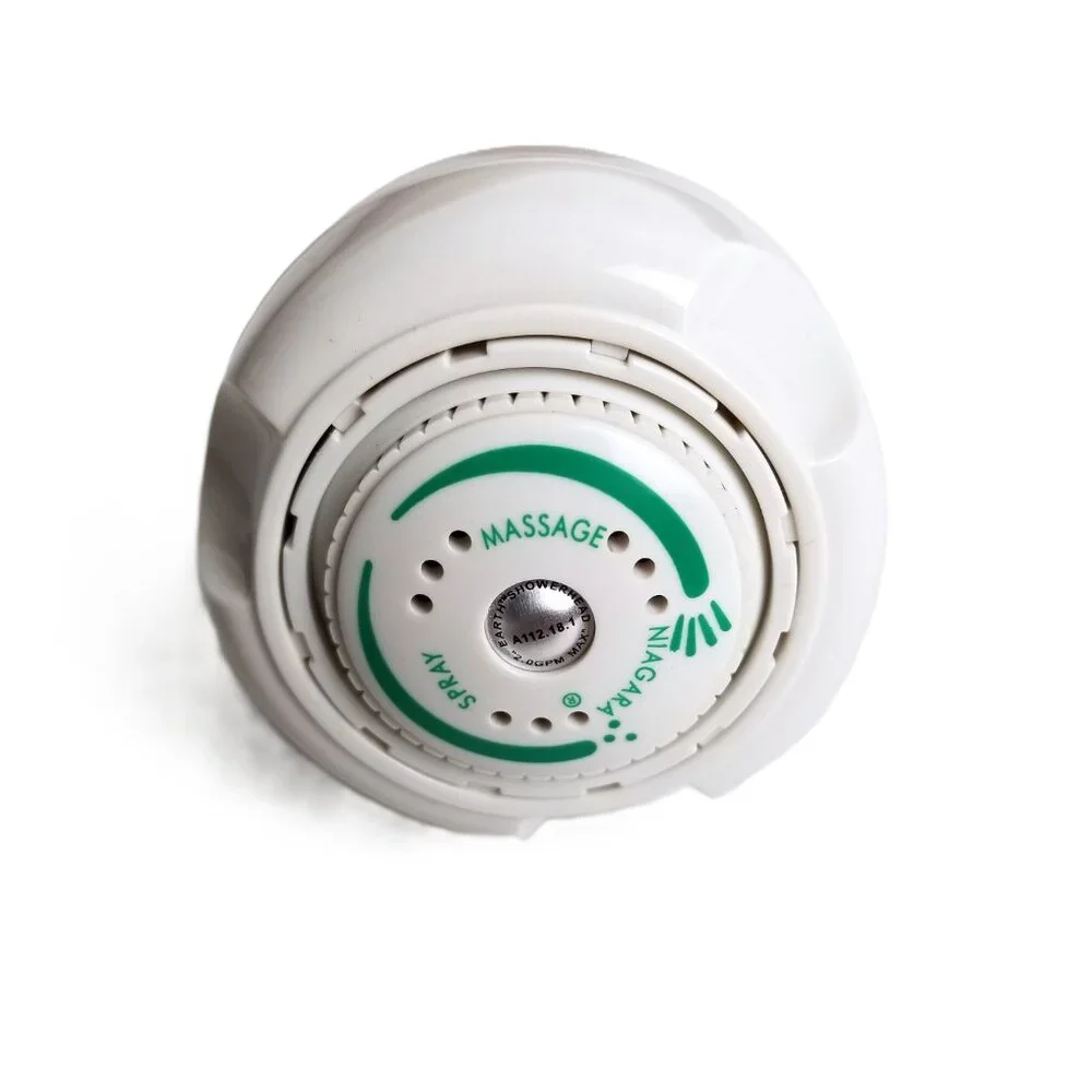 Niagara Earth Massage Showerhead Water-Saving 1.25 GPM Eco-Friendly Sustainable